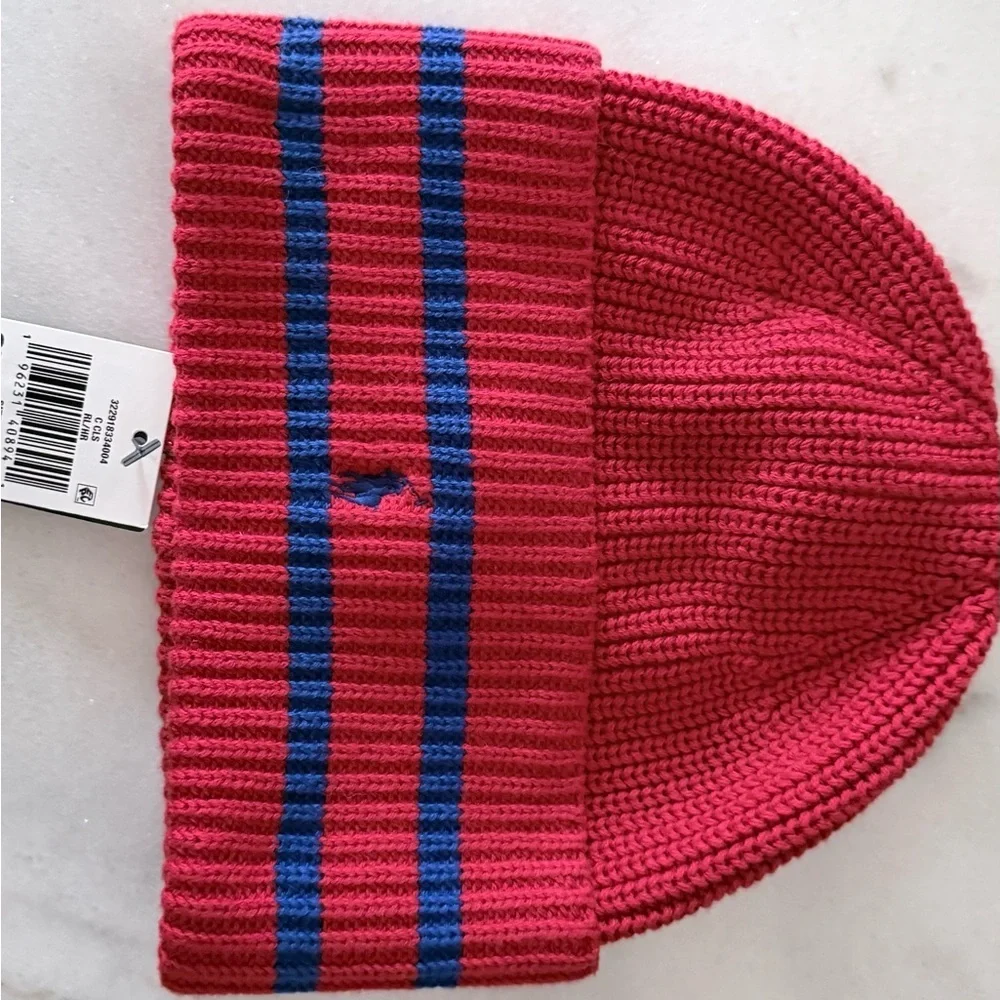$35 Polo Ralph Lauren Red and Blue Beanie